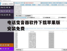 关于电话变音器软件下载苹果版安装免费的信息