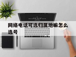网络电话可选归属地嘛怎么选号