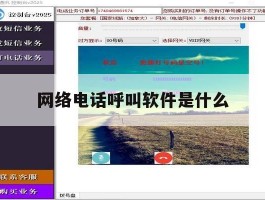 网络电话呼叫软件是什么