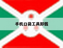 手机口袋工具卸载