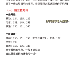 选号网络电话怎么用手机号查询信息呢的简单介绍