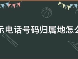 网络电话能追踪到归属地吗怎么设置