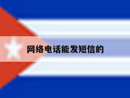 网络电话能发短信的