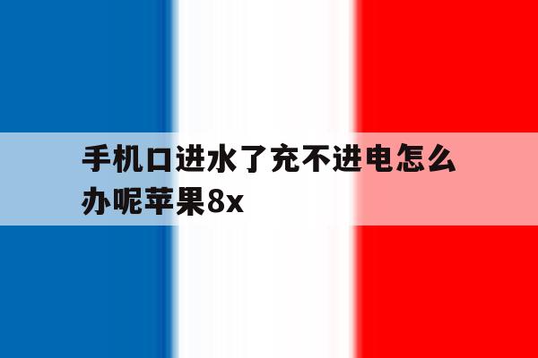 包含手机口进水了充不进电怎么办呢苹果8x的词条 包含手机口进水了充不进电怎么办呢苹果8x的词条
