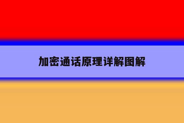 加密通话原理详解图解 加密通话原理详解图解