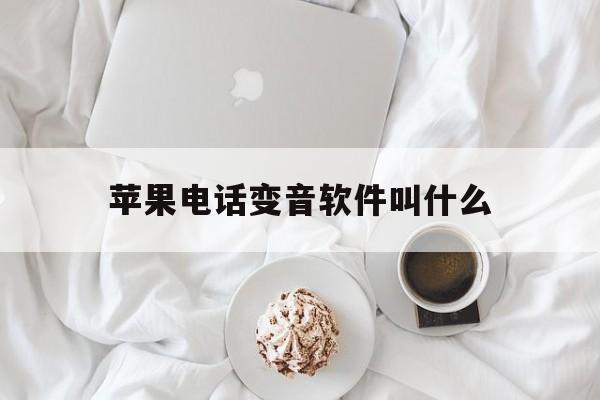 苹果电话变音软件叫什么 苹果电话变音软件叫什么